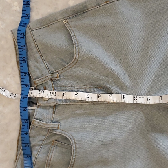 Princess Polly Rosalie Split Ankle Straight Leg Jeans - Picture 9 of 13